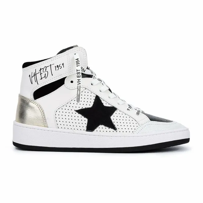 Women Vintage Havana High Tops Dream 8 Black White Multi With Inside Zipper Black White Multi Women Vintage Havana High Tops Dream 8 Black White Multi With Inside Zipper Black White Multi