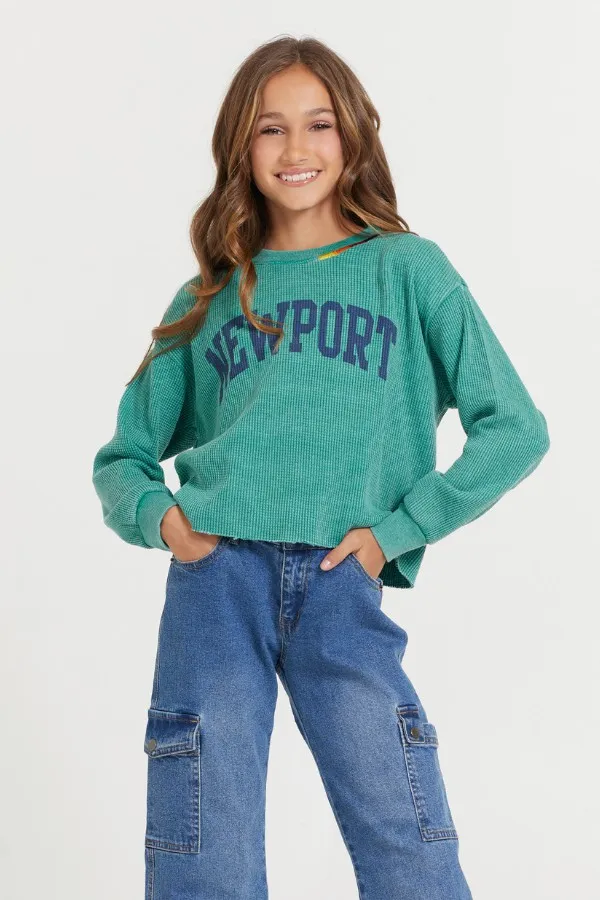 Women Vintage Havana Kids Tops Kids Vintage Green Newport Stitch Neck Vintage Green Women Vintage Havana Kids Tops Kids Vintage Green Newport Stitch Neck Vintage Green