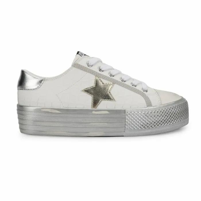 Women Vintage Havana Low Tops AMAZE 13 8211 WHITE CROCO White Croco