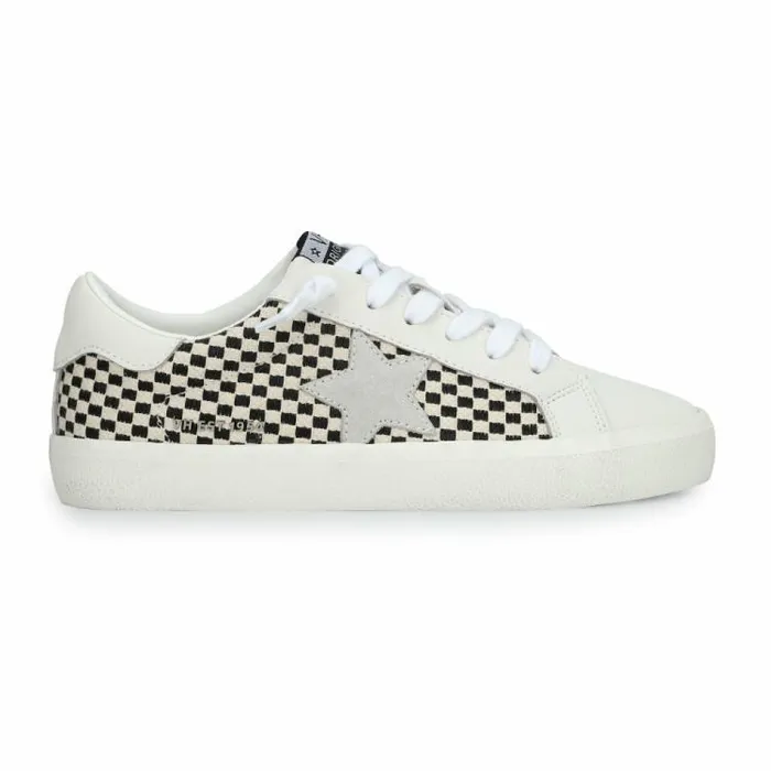 Women Vintage Havana Low Tops FLAIR 40 8211 BLACKWHITE NATURAL CHECKERED Blackwhite Natural Checkered Women Vintage Havana Low Tops FLAIR 40 8211 BLACKWHITE NATURAL CHECKERED Blackwhite Natural Checkered