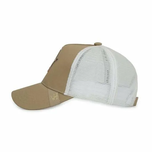 Women Vintage Havana Trucker Hat BASIC 12 HAT