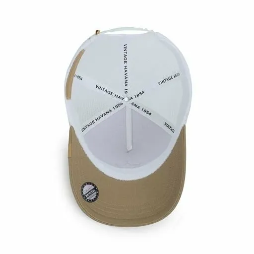 Women Vintage Havana Trucker Hat BASIC 12 HAT