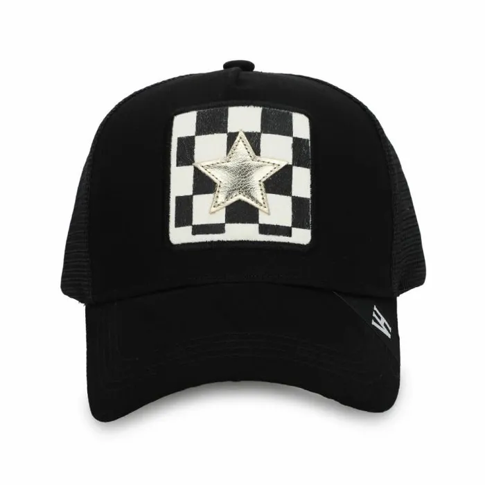 Women Vintage Havana Trucker Hat MOLLY 5 HAT Women Vintage Havana Trucker Hat MOLLY 5 HAT