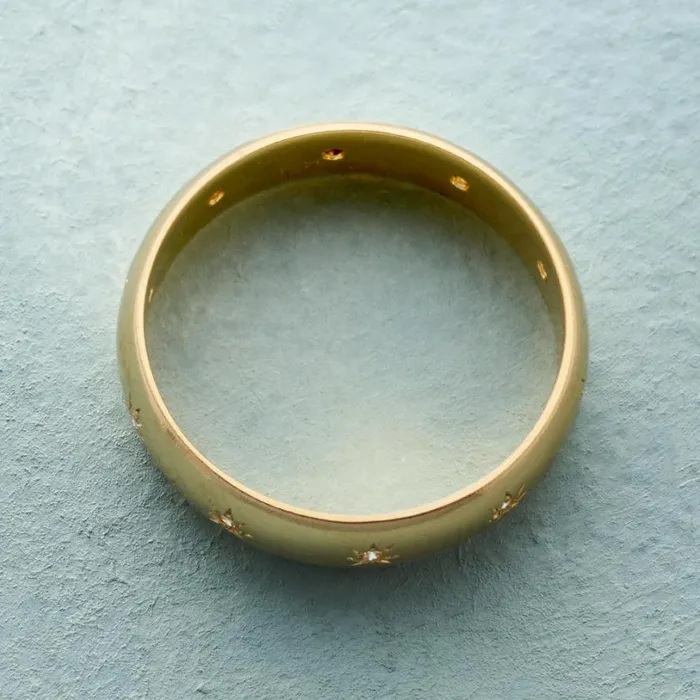 Women Wishing Stars Band Sundance Catalog Rings