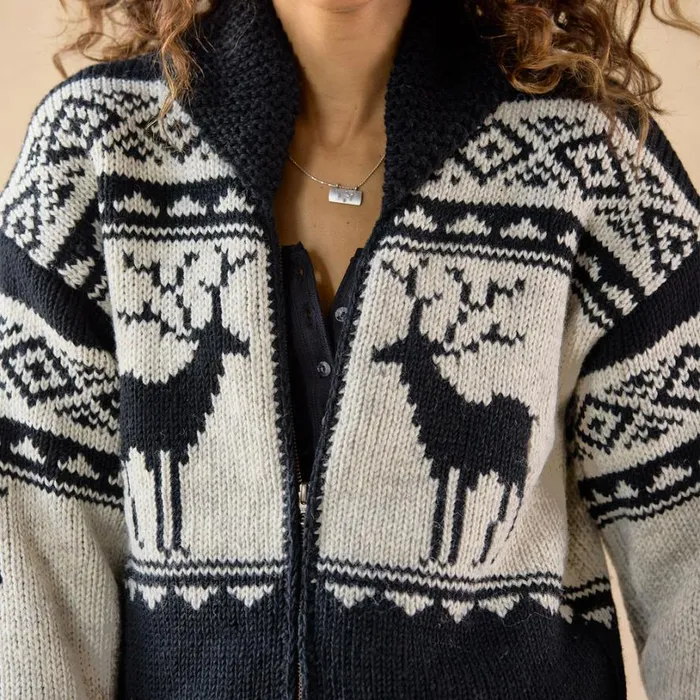 Women Woodland Stag Cardigan Black Sundance Catalog Sweaters Women Woodland Stag Cardigan Black Sundance Catalog Sweaters