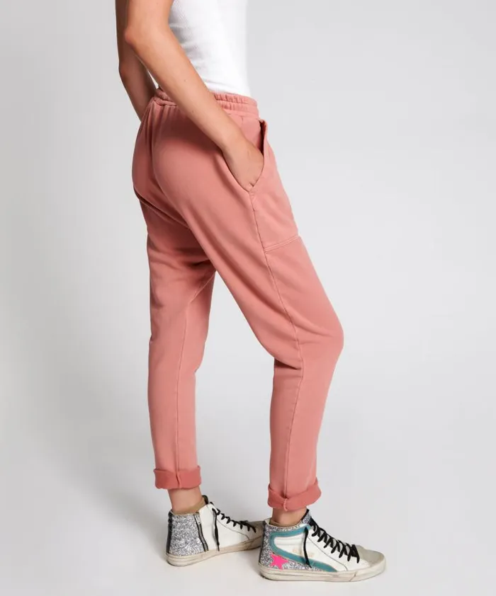 Women WORN PINK CARGO SWEAT PANTS One Teaspoon Bottoms Women WORN PINK CARGO SWEAT PANTS One Teaspoon Bottoms