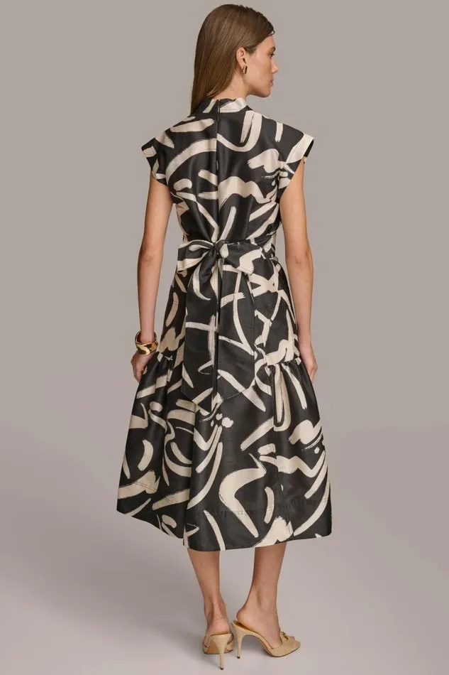 Women WRAP MIDI DRESS Black Donna Karan New York Dresses And Jumpsuits Women WRAP MIDI DRESS Black Donna Karan New York Dresses And Jumpsuits
