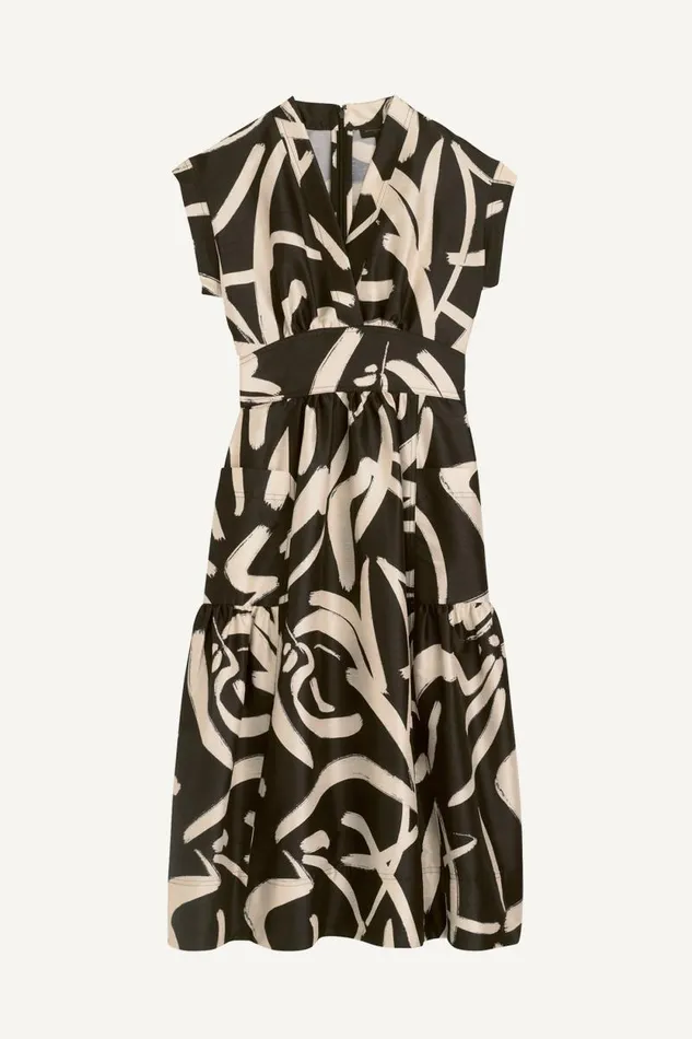Women WRAP MIDI DRESS Black Donna Karan New York Dresses And Jumpsuits Women WRAP MIDI DRESS Black Donna Karan New York Dresses And Jumpsuits