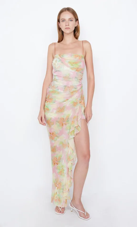 Women ZEPHY ASYM DRESS 8211 PINK BLOSSOM Bec Bridge Maxi Dresses