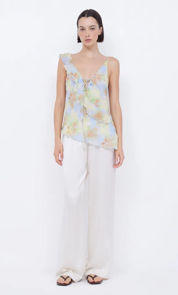 Women ZEPHY TOP 8211 BLUE BLOSSOM Bec Bridge Sleeveless