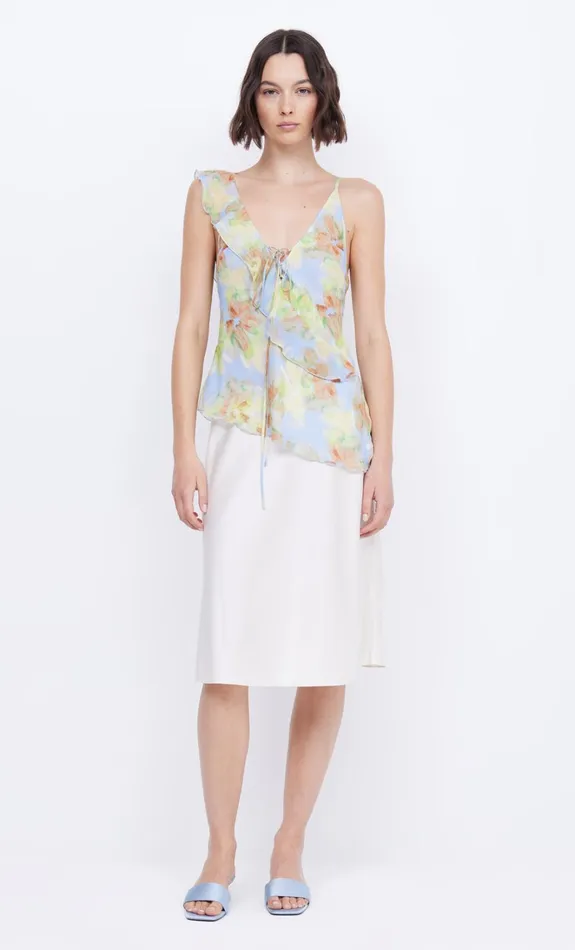 Women ZEPHY TOP 8211 BLUE BLOSSOM Bec Bridge Sleeveless