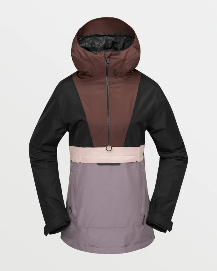 Womens Ashfield Pullover 8211 Dusty Lavender Womens Volcom Jackets