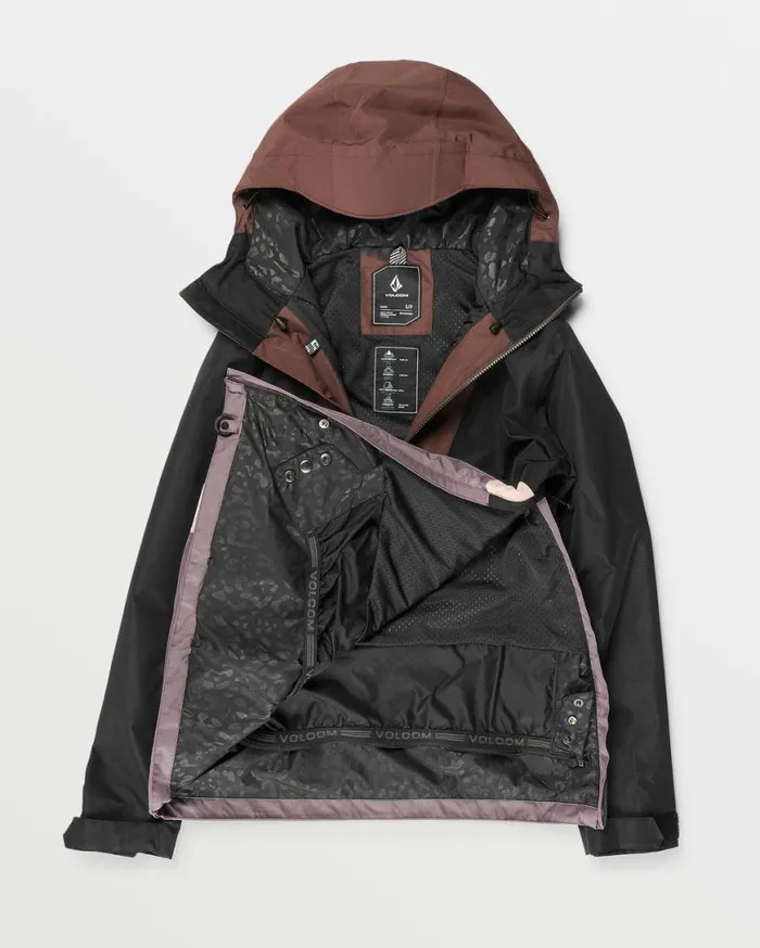 Womens Ashfield Pullover 8211 Dusty Lavender Womens Volcom Jackets