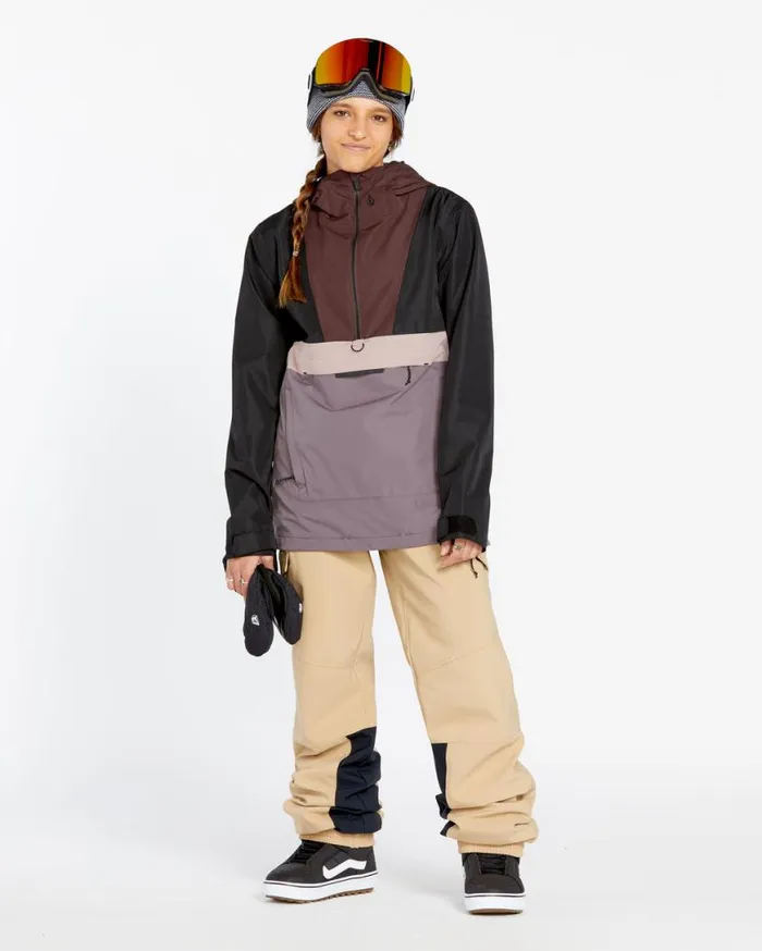 Womens Ashfield Pullover 8211 Dusty Lavender Womens Volcom Jackets