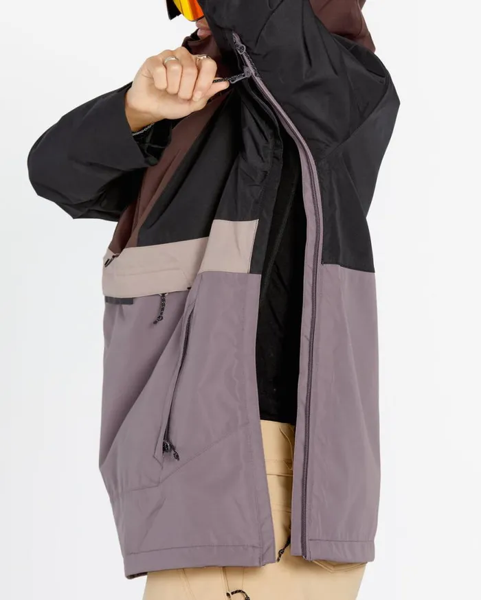 Womens Ashfield Pullover 8211 Dusty Lavender Womens Volcom Jackets