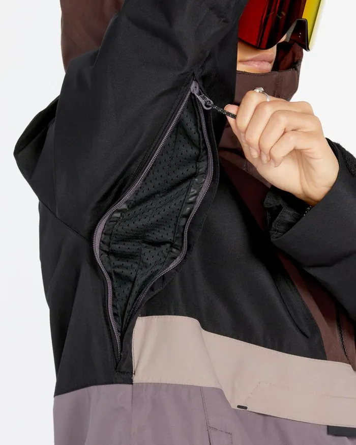 Womens Ashfield Pullover 8211 Dusty Lavender Womens Volcom Jackets