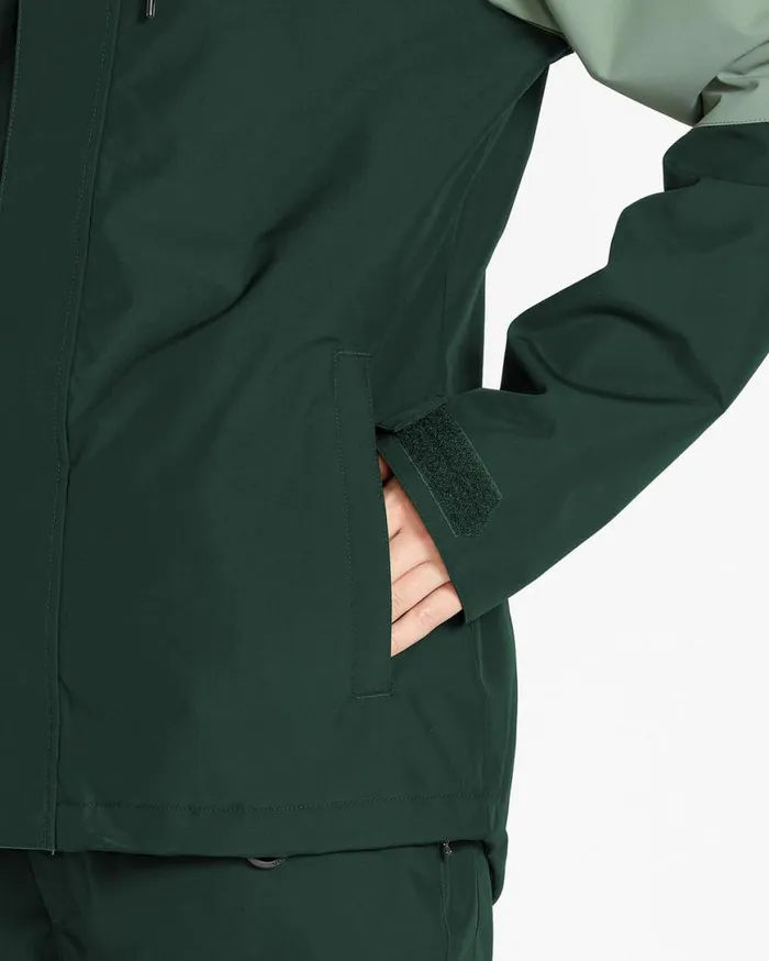 Womens Bolt Insulated Jacket 8211 Scarab Womens Volcom Jackets