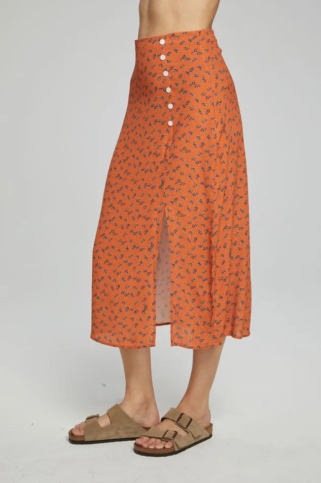 Womens Chaser Brand Bottoms Belle Midi Skirt 8211 Tigerlily