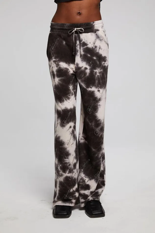 Womens Chaser Brand Bottoms Diamond Rock Joggers