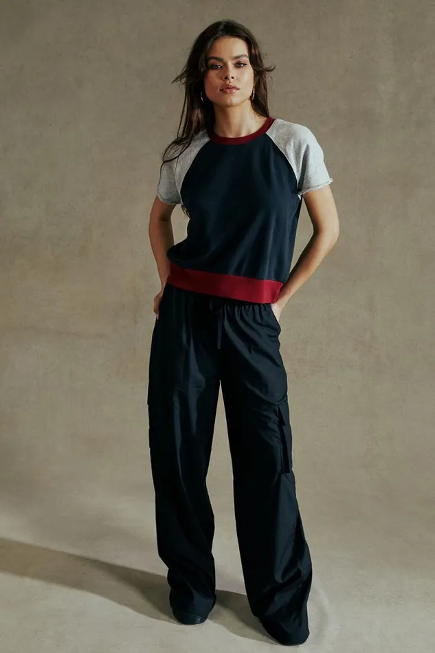 Womens Chaser Brand Bottoms Iris Licorice Trouser