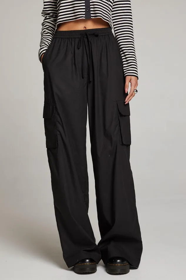Womens Chaser Brand Bottoms Iris Licorice Trouser