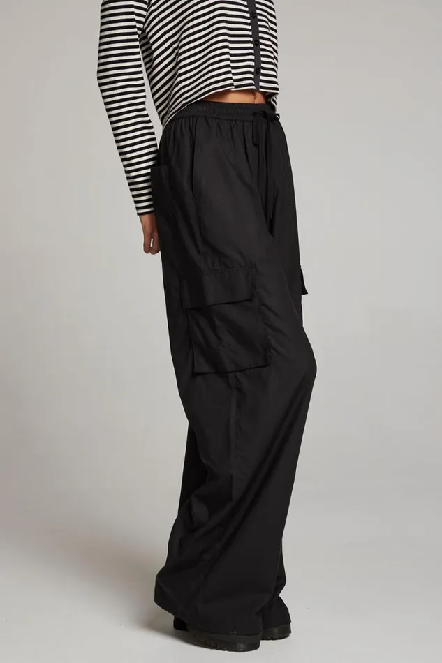 Womens Chaser Brand Bottoms Iris Licorice Trouser