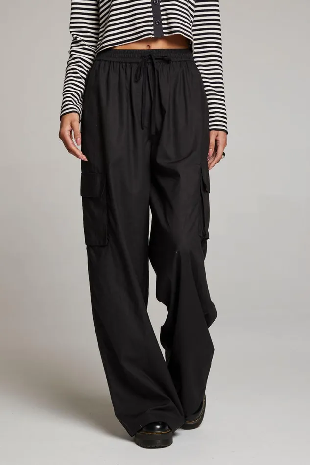 Womens Chaser Brand Bottoms Iris Licorice Trouser