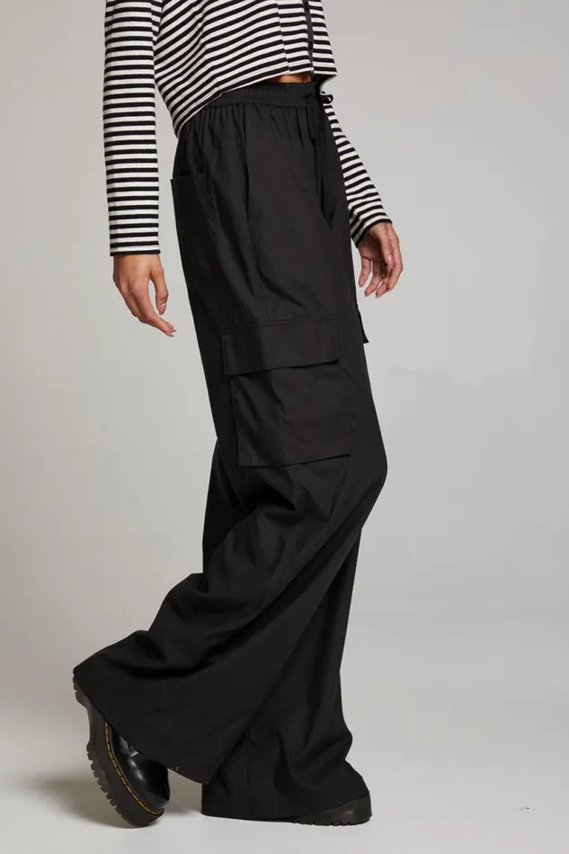 Womens Chaser Brand Bottoms Iris Licorice Trouser