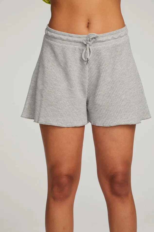 Womens Chaser Brand Bottoms Paseo Grey Marl Shorts