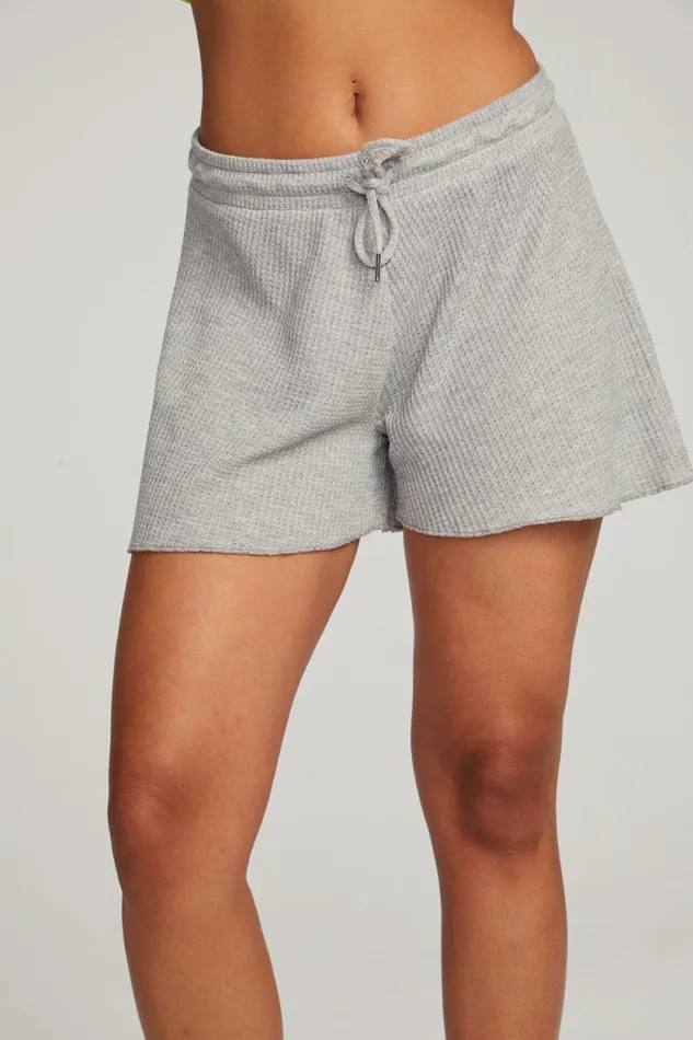 Womens Chaser Brand Bottoms Paseo Grey Marl Shorts