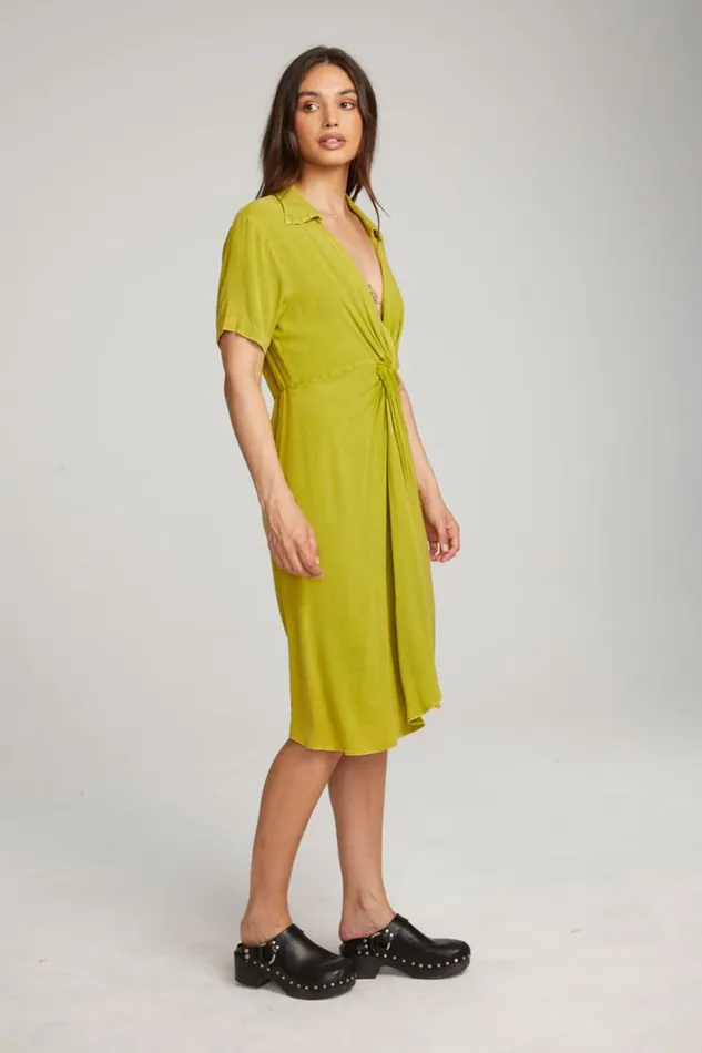 Womens Chaser Brand Dresses Elsa Citron Midi Dress