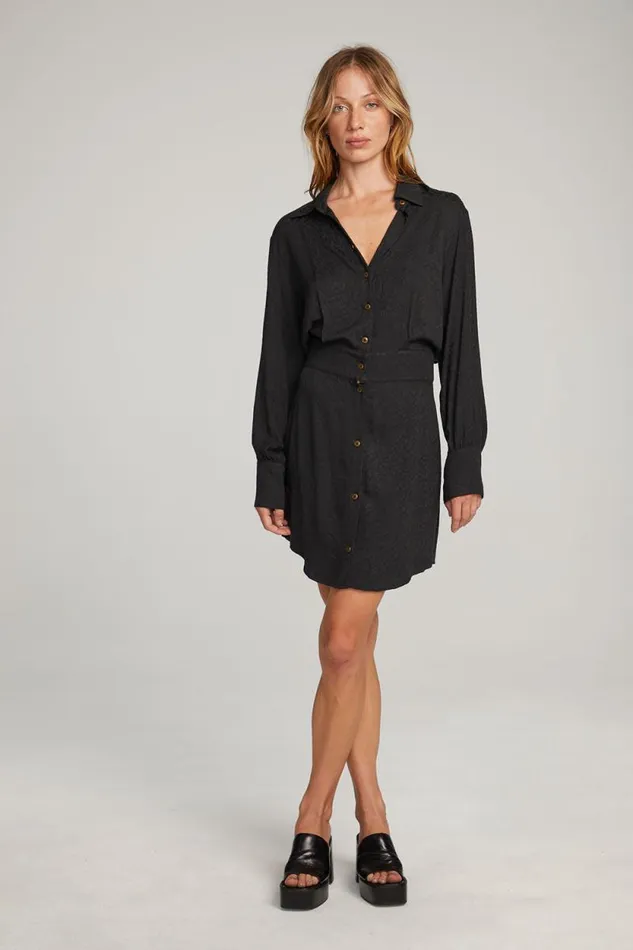 Womens Chaser Brand Dresses Paxton Licorice Mini Dress