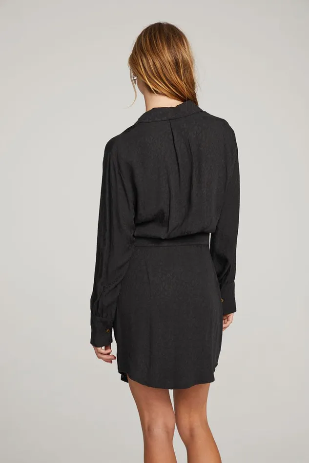 Womens Chaser Brand Dresses Paxton Licorice Mini Dress