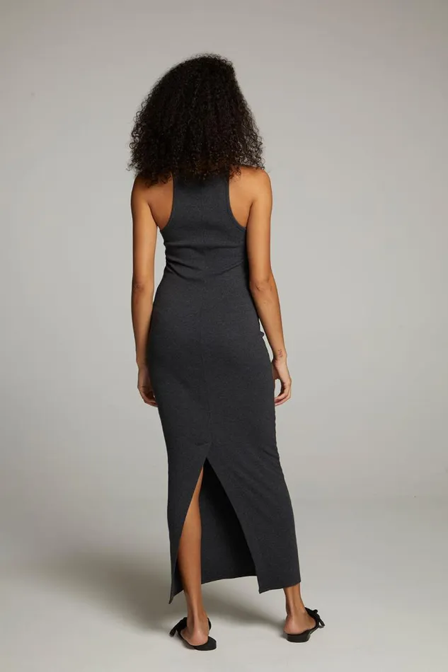 Womens Chaser Brand Loungewear Emma Black Maxi Dress