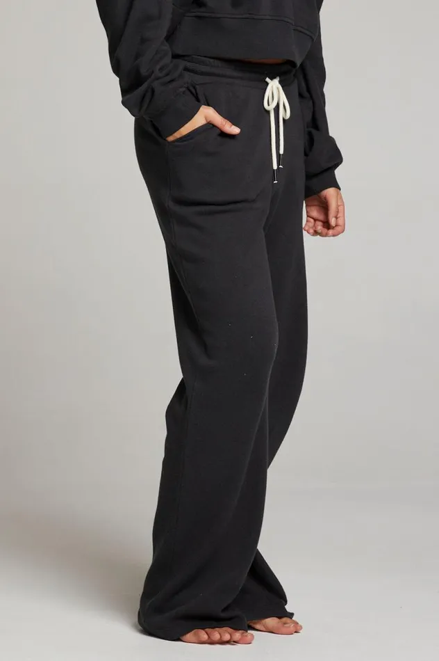 Womens Chaser Brand Loungewear Sandyy Licorice Trousers