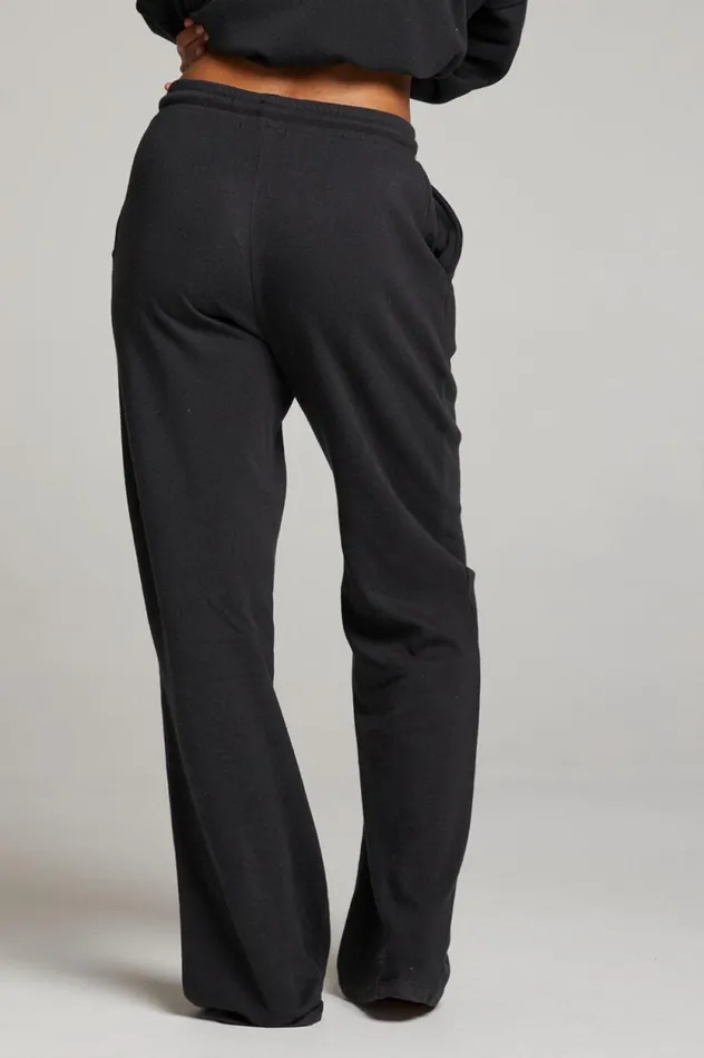 Womens Chaser Brand Loungewear Sandyy Licorice Trousers