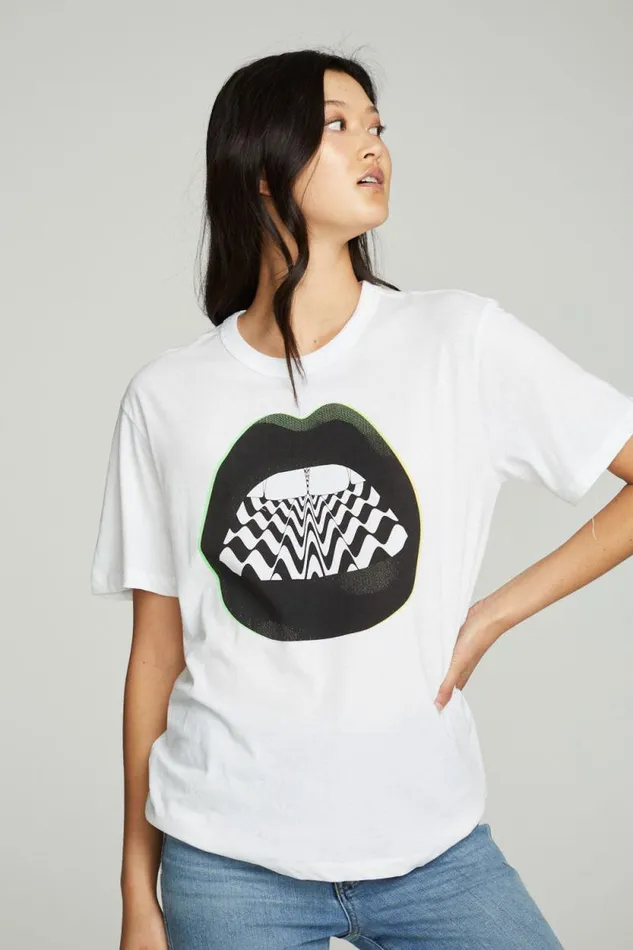 Womens Chaser Brand Tops 80039s Lips