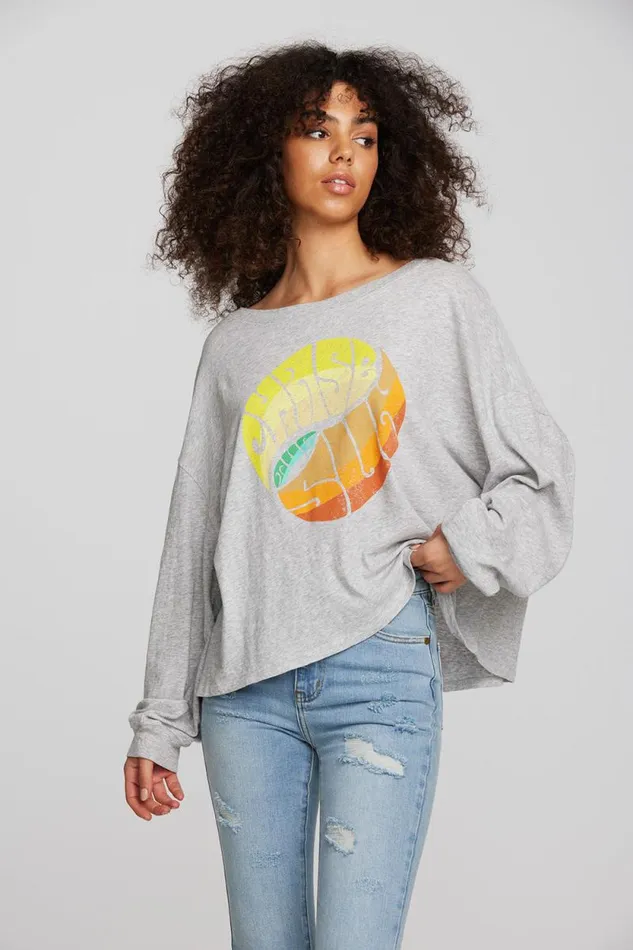 Womens Chaser Brand Tops Chase The Sun