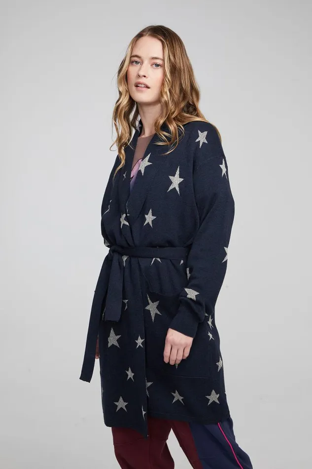 Womens Chaser Brand Tops Eve Star Struck Sweater