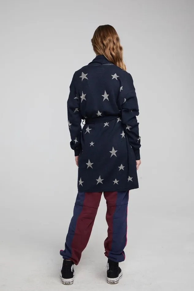 Womens Chaser Brand Tops Eve Star Struck Sweater