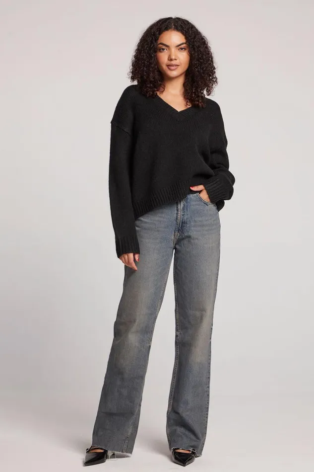 Womens Chaser Brand Tops Ginger Licorice Long Sleeve