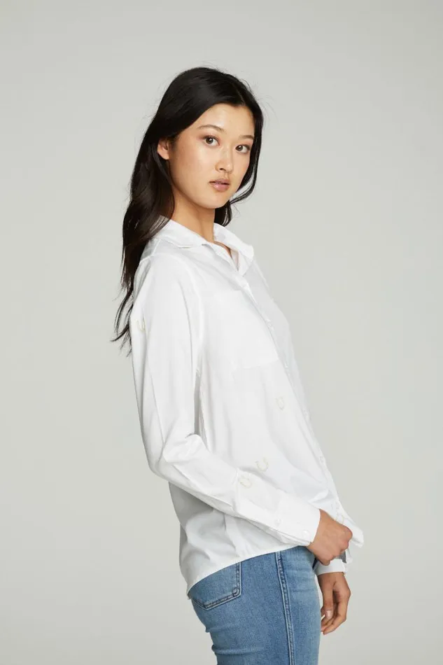 Womens Chaser Brand Tops Horseshoes