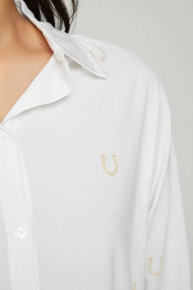 Womens Chaser Brand Tops Horseshoes