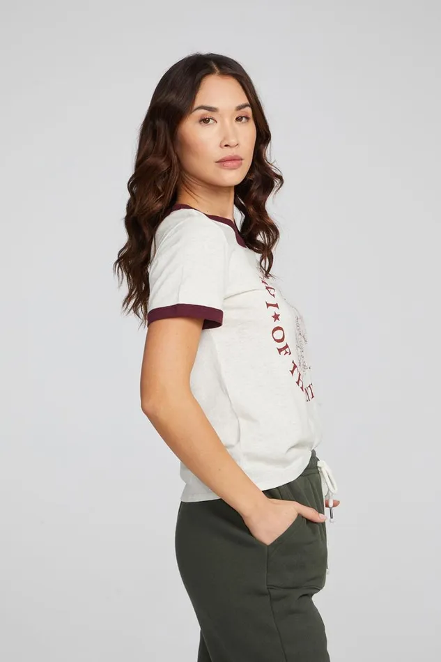 Womens Chaser Brand Tops I Am Bliss Tee