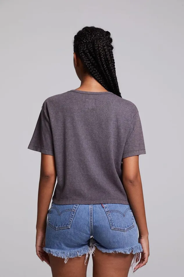 Womens Chaser Brand Tops Servino True Black Tee