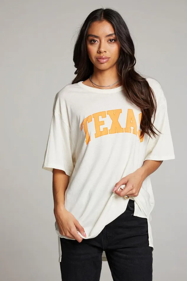 Womens Chaser Brand Tops Texas One Size Tee