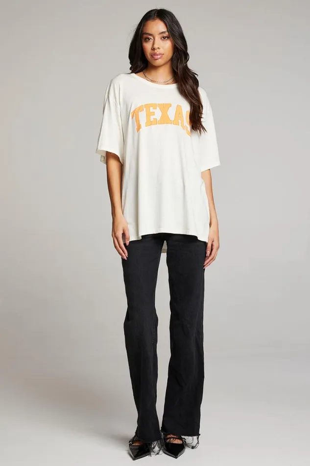 Womens Chaser Brand Tops Texas One Size Tee