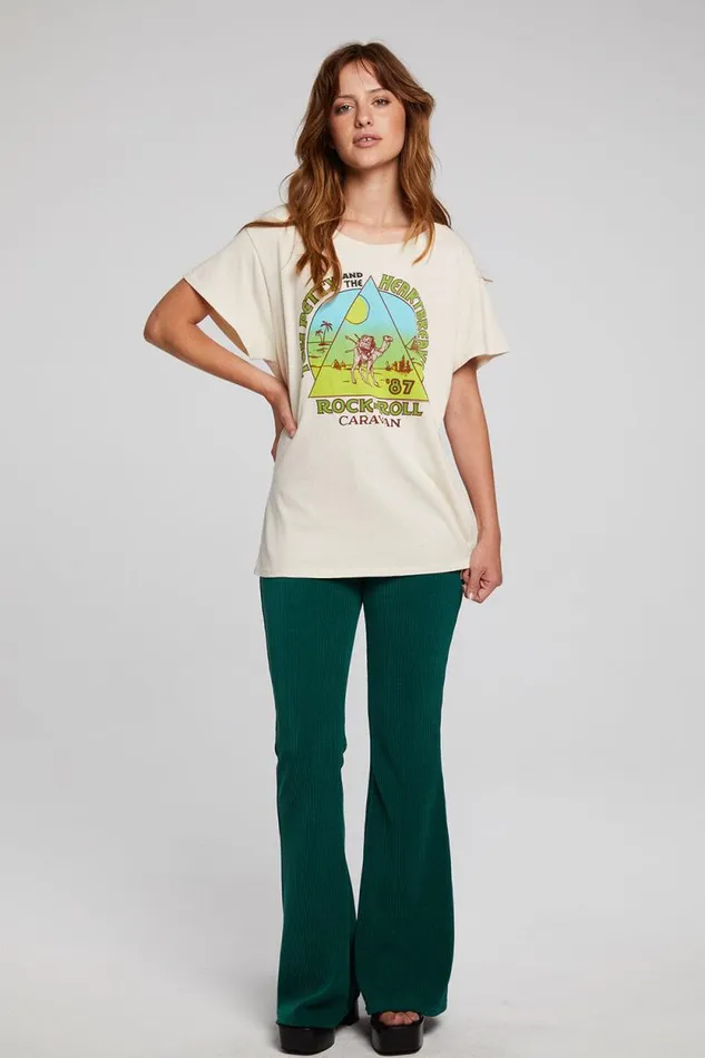 Womens Chaser Brand Tops Tom Petty Rock039n039Roll Caravan