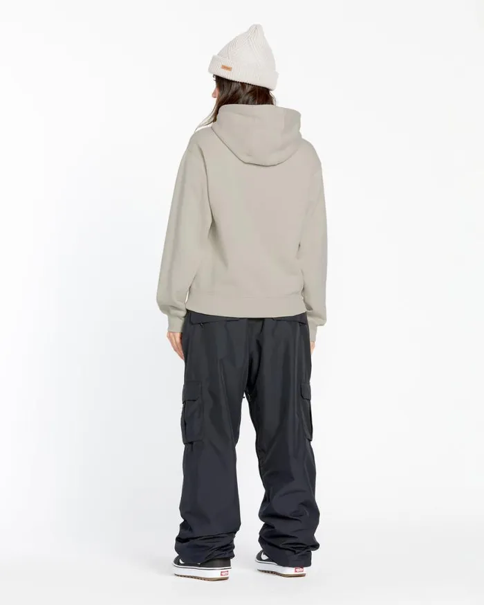 Womens Costus Pullover Fleece 8211 Stone Womens Volcom Hiking