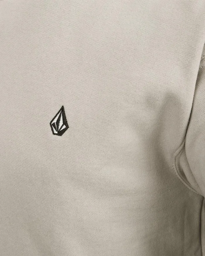 Womens Costus Pullover Fleece 8211 Stone Womens Volcom Hiking